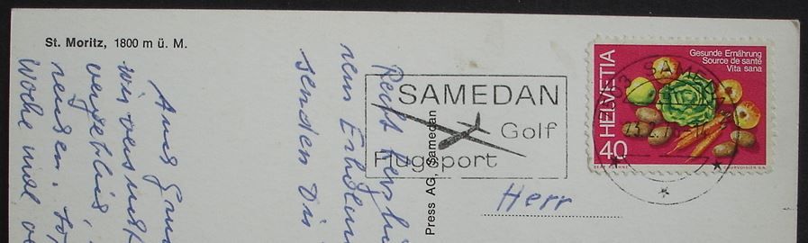 Cartoline postali: ST. MORITZ Bob BRD Skirennfahrer Pferde – Usato da Jona venduto da philajona 1