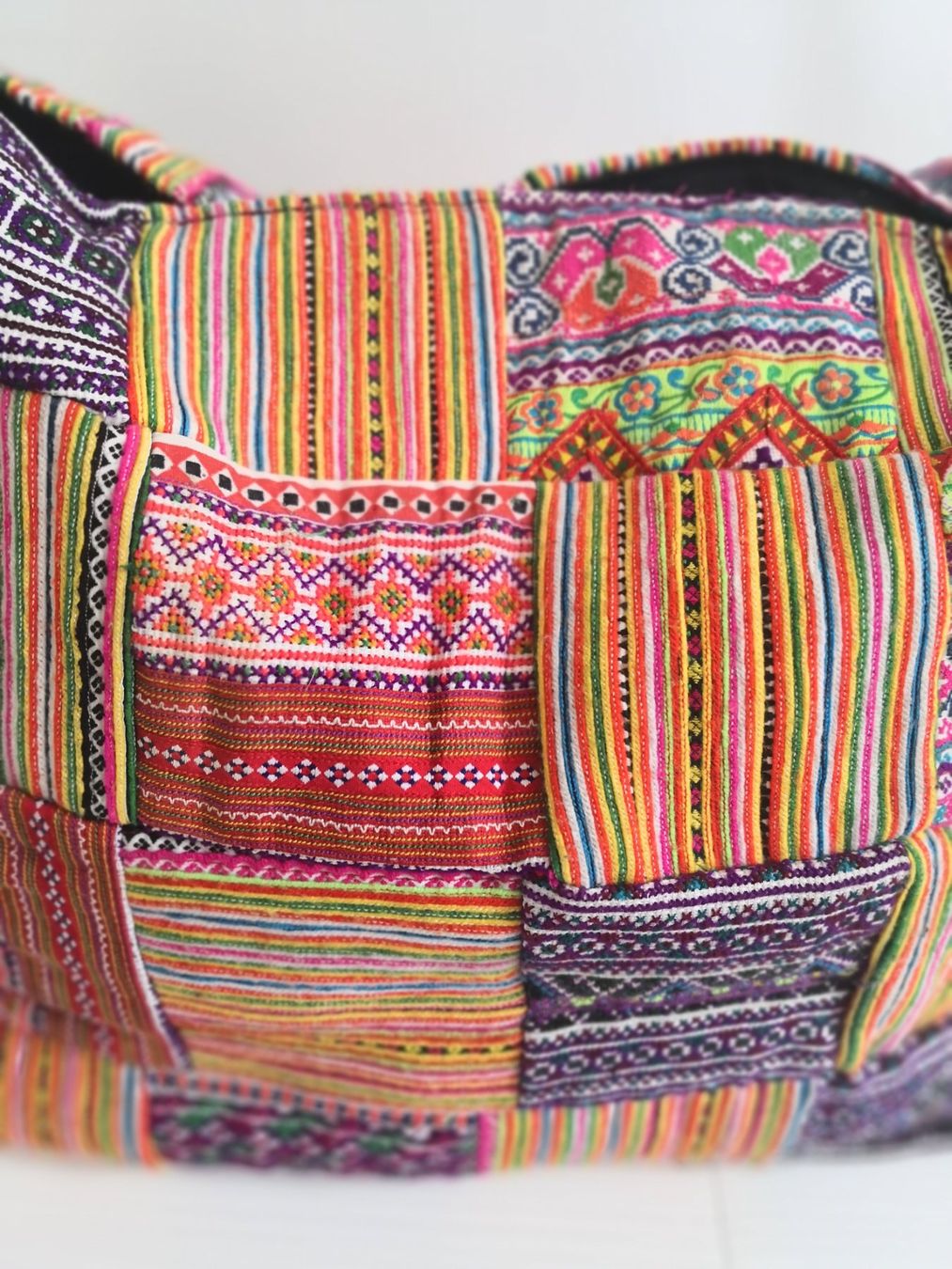 Taschen für Damen: 🤩BOHO-CHIC HANDGEMACHTE ETHNO PATCHWORK XXL TASCHE NEU – Neu (gemäss Beschreibung) aus Olten von Naja-Twins-Twins 7