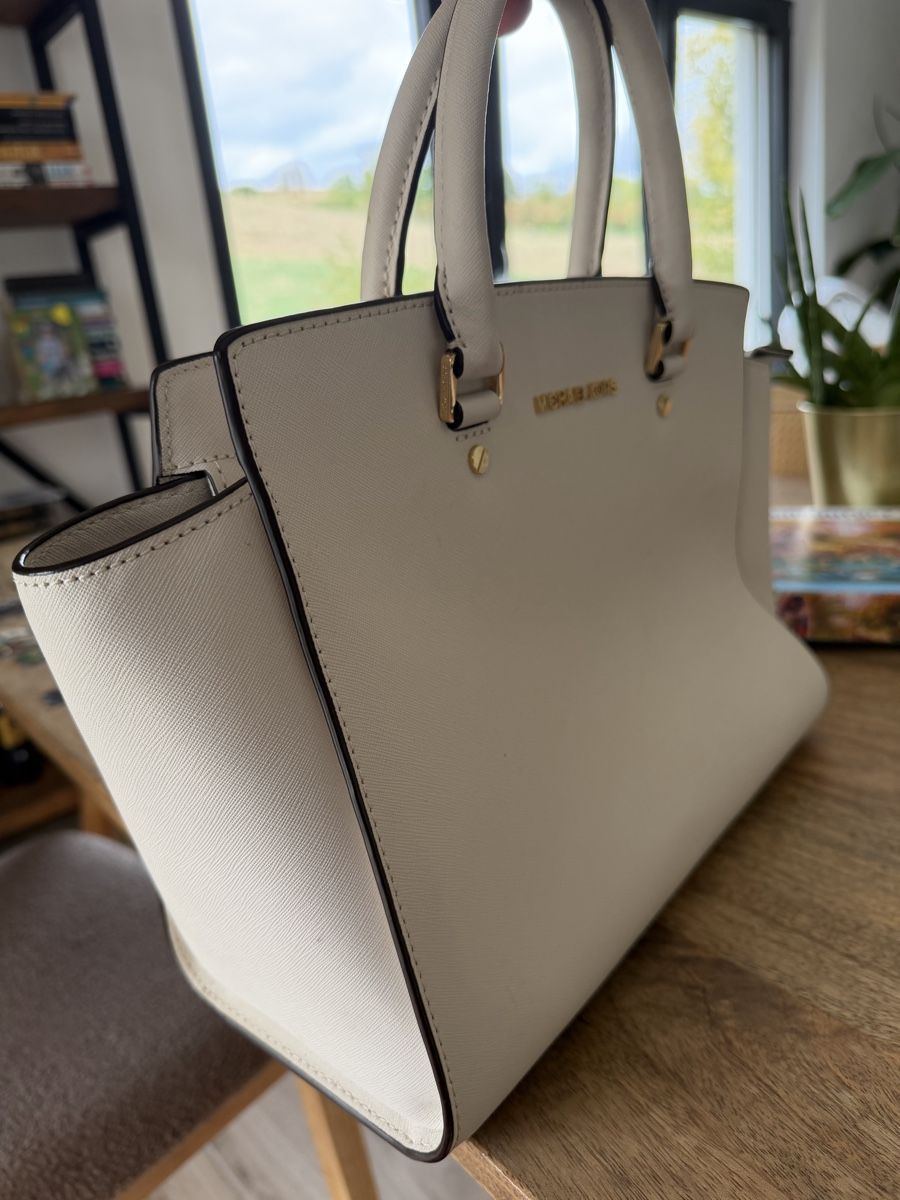 Michael Kors Borse da donna: Handtasche Michael Kors weiss gebraucht – Usato da Arisdorf venduto da zyrkn 2