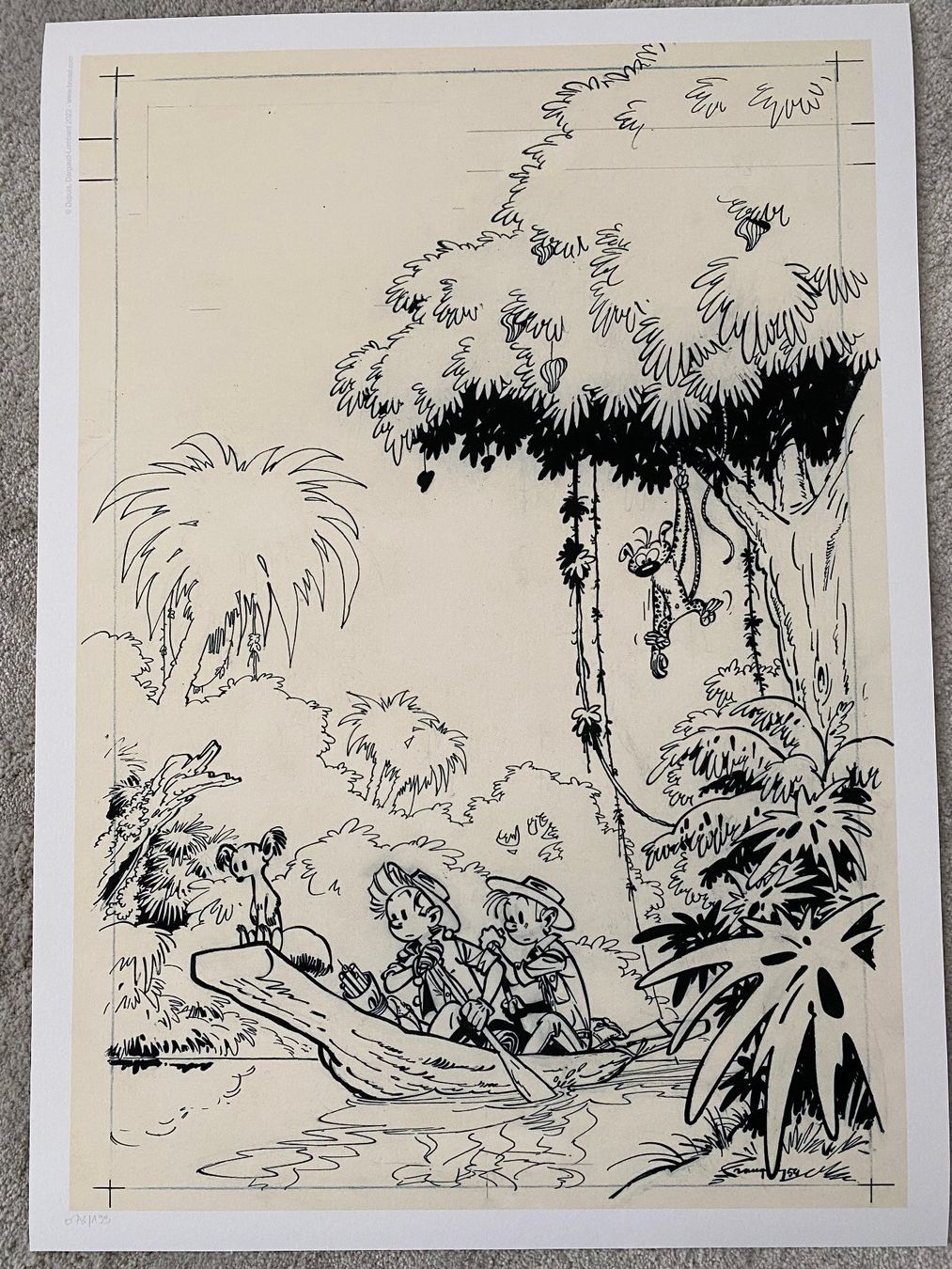 BD: Franquin Spirou "La Pirogue" – D'occasion à Langrickenbach par Myandrin