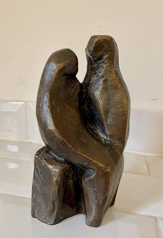 Skulpturen & Statuen: René Pedretti bronze – Gebraucht aus Montreux von Barber_Swiss_Vintage 1