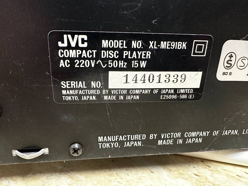 JVC Multimediaplayer & Streamer: JVC Compact Disc Player XL-ME91BK – Gebraucht aus Horw von Bucher_AG_Horw 1
