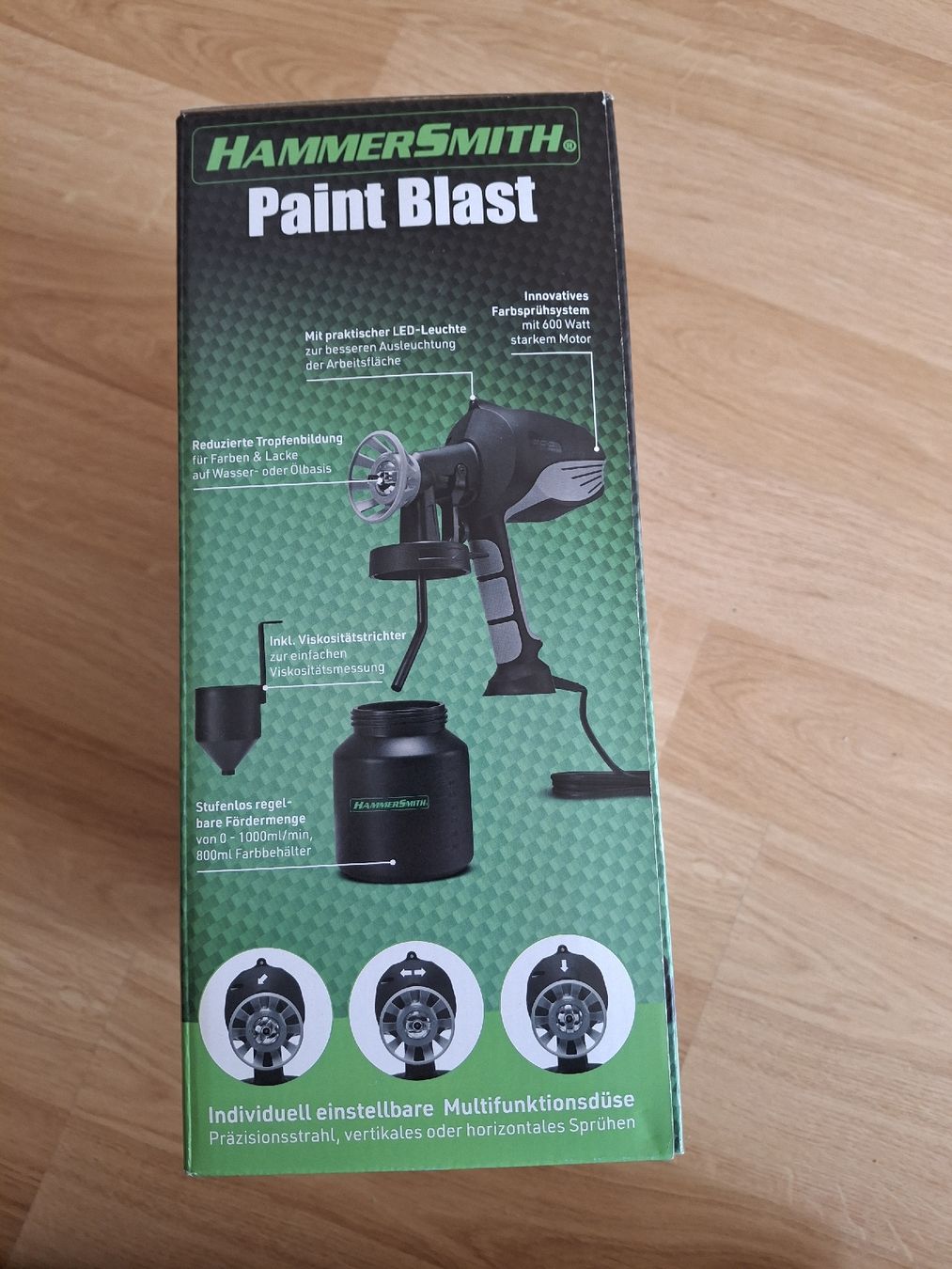 Tutti gli attrezzi: Farb Sprühsystem - Paint Blast neu & original verpacktk – Nuovo e nell'imballaggio originale da Langenthal venduto da Coopkiste 1