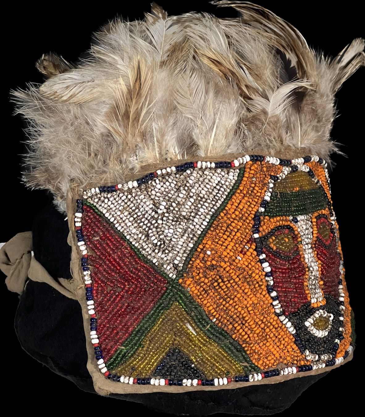 Accessori per capelli: 1940er Kopfschmuck des Tabwa-Stammes – Usato da Genève venduto da Greg_8ff 2