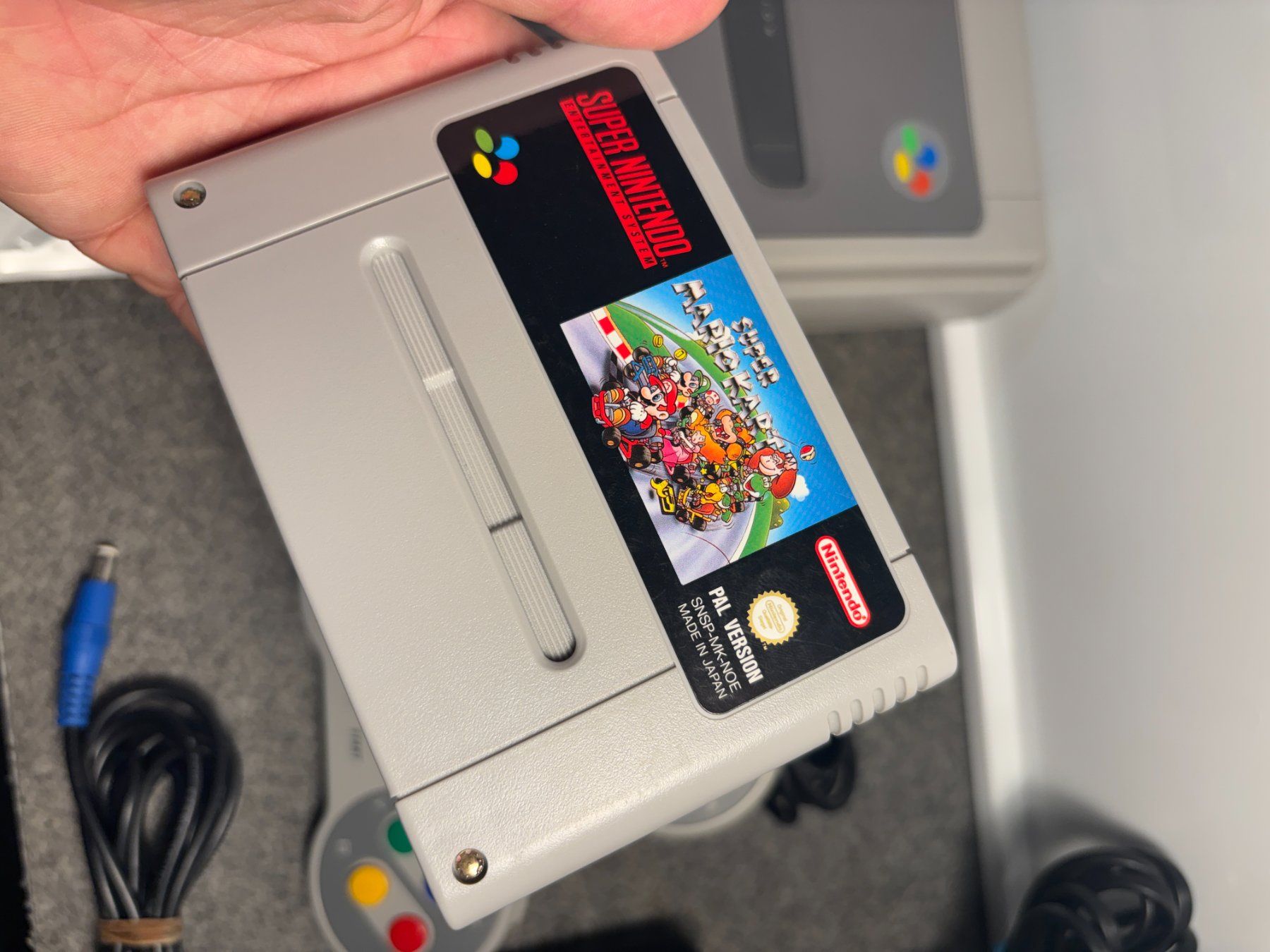 Nintendo Console: SNES Super Nintendo + Super Mario Kart + 2 Controller Set #2 – Usato da Mollis venduto da GamingCorner 4