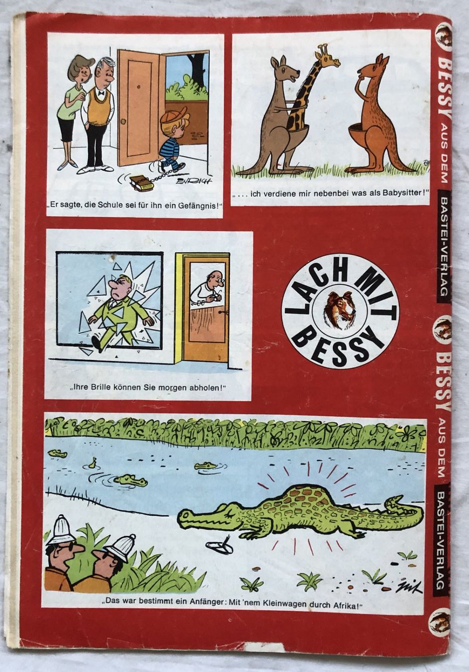 Fumetti: BESSY - Heft - Nr.38 - Bastei Verlag – Usato da Schaffhausen venduto da durruti 4