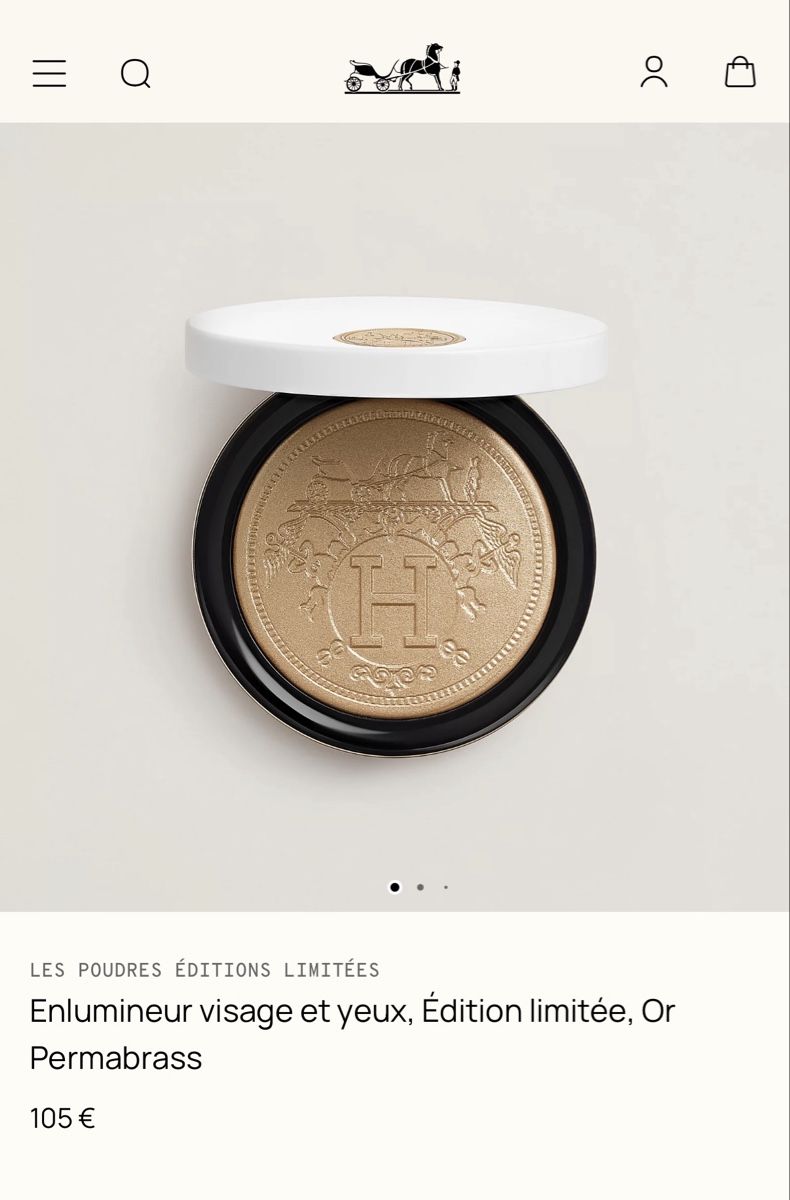 Make-up: Highlighter Hermès  – Usato da Lausanne venduto da Meganelausanne 1