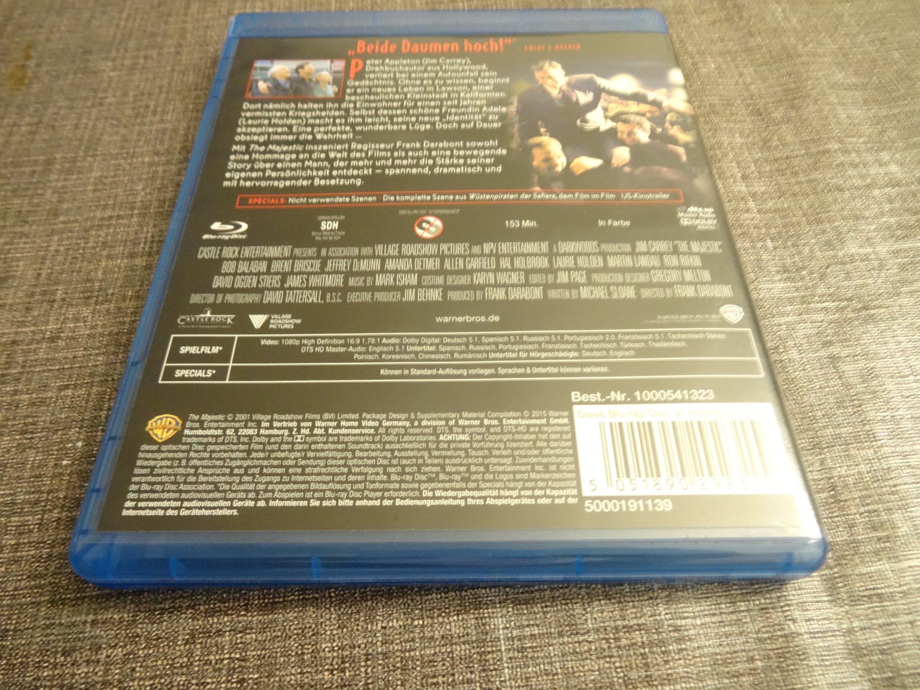 Tous les DVDs: The Majestic Blu-ray – D'occasion à Olten par Disc-Verkauf 2