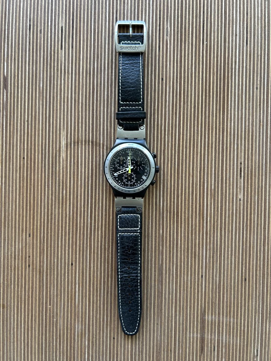 Swatch Orologi: Swatch Eishockey WM in der Schweiz 2009 – Usato da Burgdorf venduto da Outdoor5 1