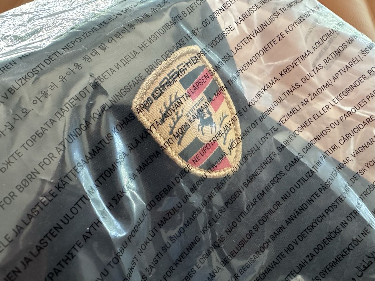 Porsche Hüte, Mützen & Caps: Original PORSCHE Baseball Cap schwarz OVP – Neu und originalverpackt aus Riehen von Frankauf 2