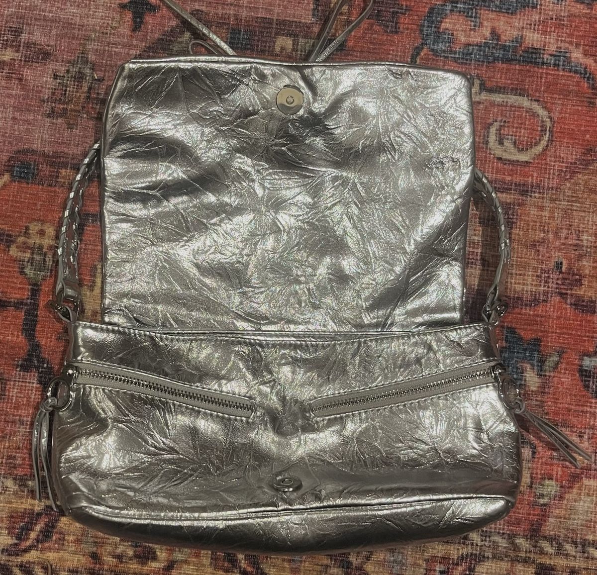Zara Taschen für Damen: Tasche silbrig – Gebraucht aus St. Gallen von lun_2szn 3