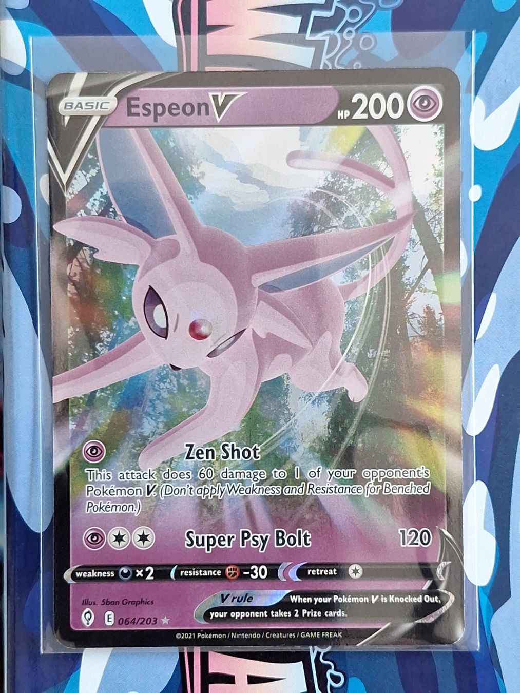 Pokémon Carte collezionabili: Espeon V - Psiana - Evolving Skies - #4 – Usato da Altstätten SG venduto da GGsGameshop