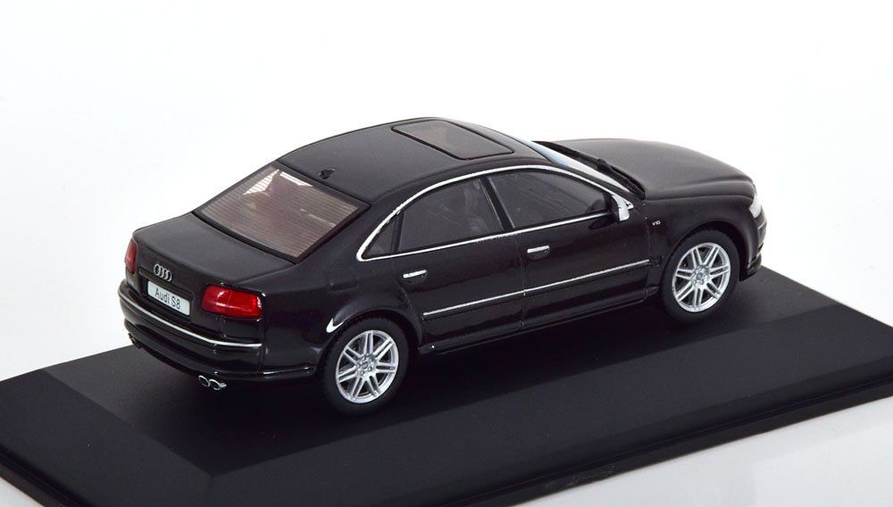 Audi Modellini d'auto: Audi S8 D3 2006-2010 schwarz       1:43 von Solido – Nuovo e nell'imballaggio originale da Gerlafingen venduto da espero88 1