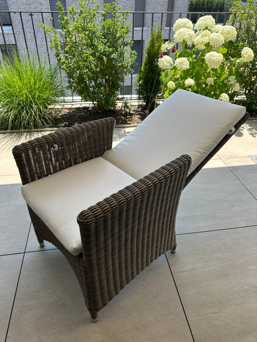 Hunn Sedie: Rattan Stühle Set mit Kissen – Usato da würenlos venduto da first_edition 3