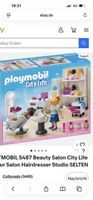 Playmobil 5487 Coiffeur Salon City Life guter Zustand