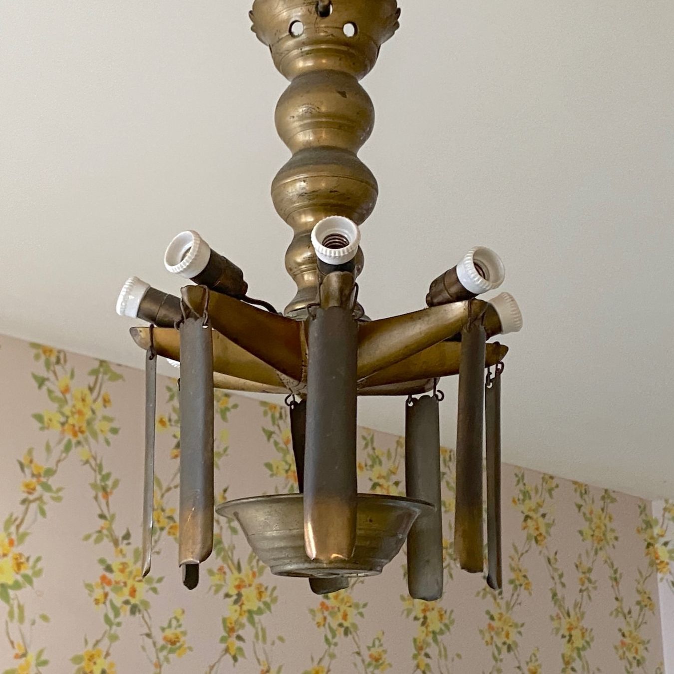 Kronleuchter & Deckenlampen: 🟢   Jüdischer Bronze-Leuchter – Gebraucht aus Zürich von trashtussi