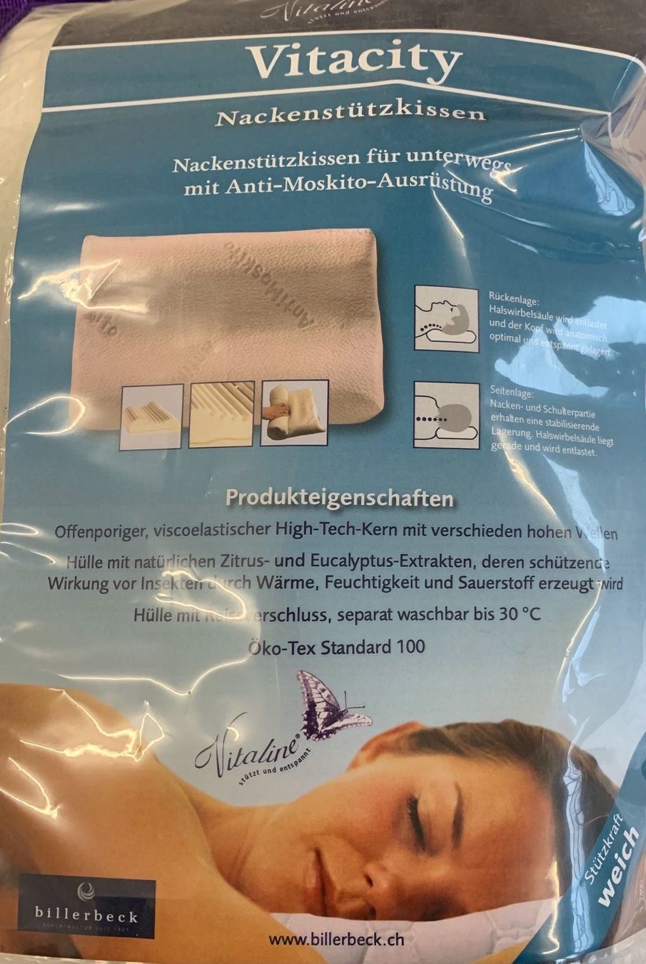 Kissen: Billerbeck Nackenstützkissen Vitacity – Neu und originalverpackt aus Buochs von matratzen-schweiz 4