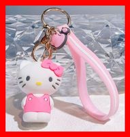 Hello Kitty Figur Katze Comic Cat Schlüsselanhänger Gummi