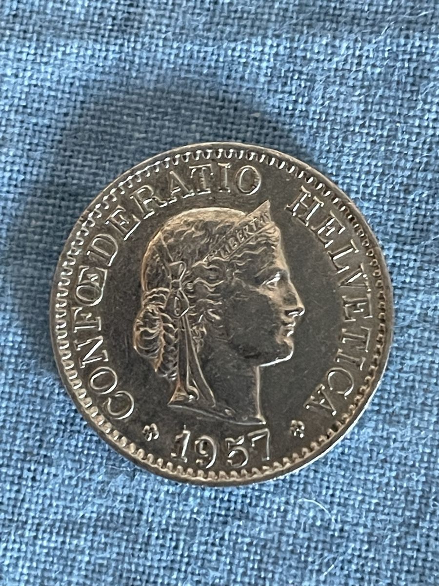 Tutti le monete: Batzen 10 Rappen 1957 – Usato da Igis venduto da rog_6t78 1