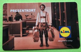 Lidl Geschenkkarten   ohne Guthaben und für Sammler gedacht