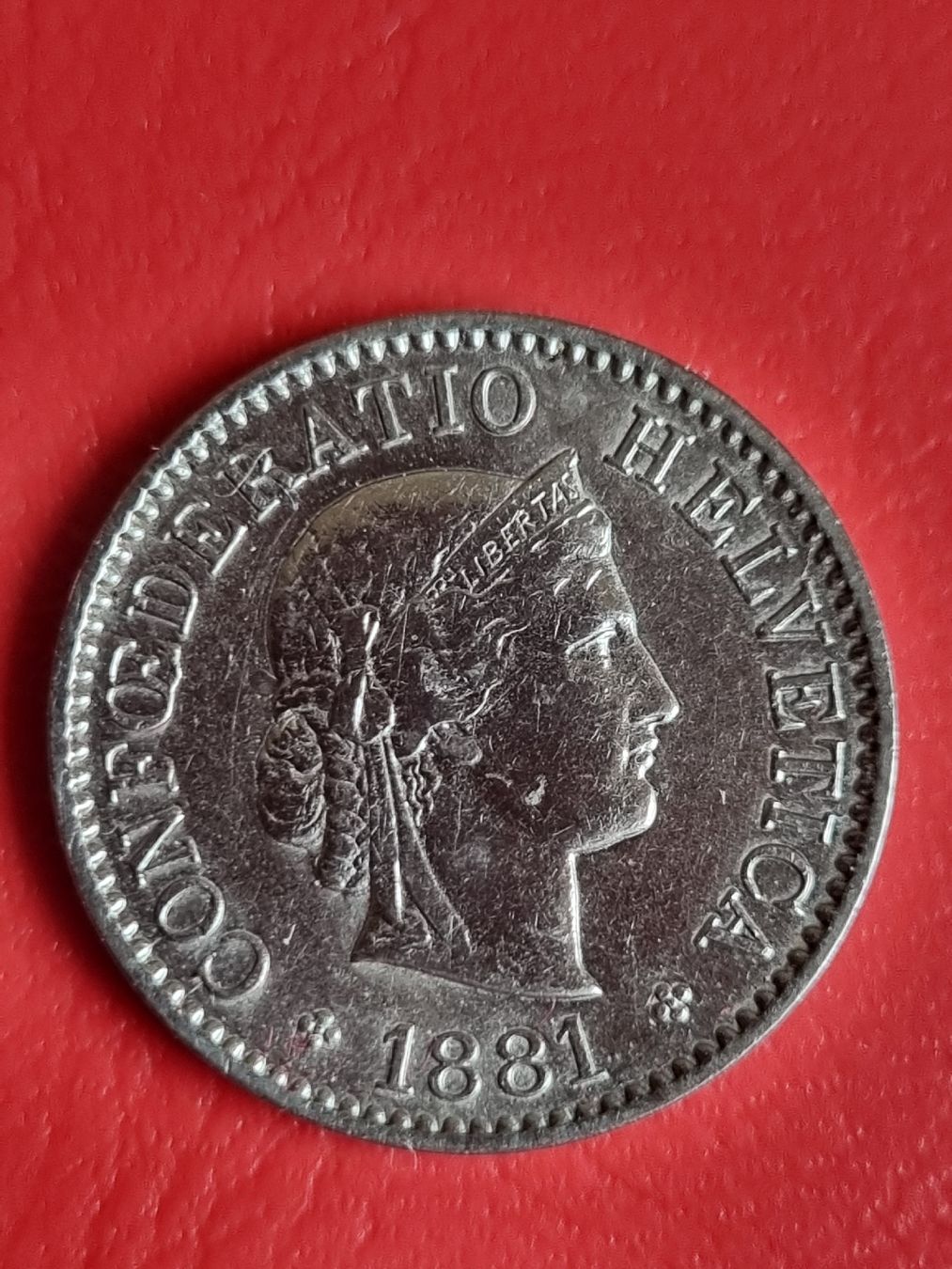Tutti le monete: 5 RAPPEN - SCHWEIZ - JAHR 1881 – Usato da Heimenschwand venduto da rog_p7h9