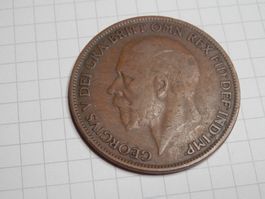 Großbritannien 1 Penny, 1927
