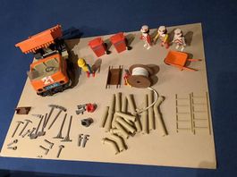 Playmobil Bauwagen-Set mit viel Zubehör