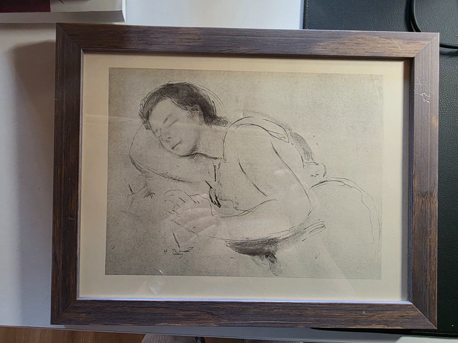 Foto & Immagini: Hanni Bay - Bild - Lithographie ? - signiert – Usato da Walterswil BE venduto da Lonitti