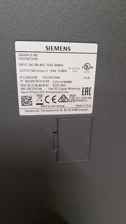 Siemens Elektronikbauteile: Siemens Sinamics v90 – Gebraucht aus Horboden von zaggiboden 2