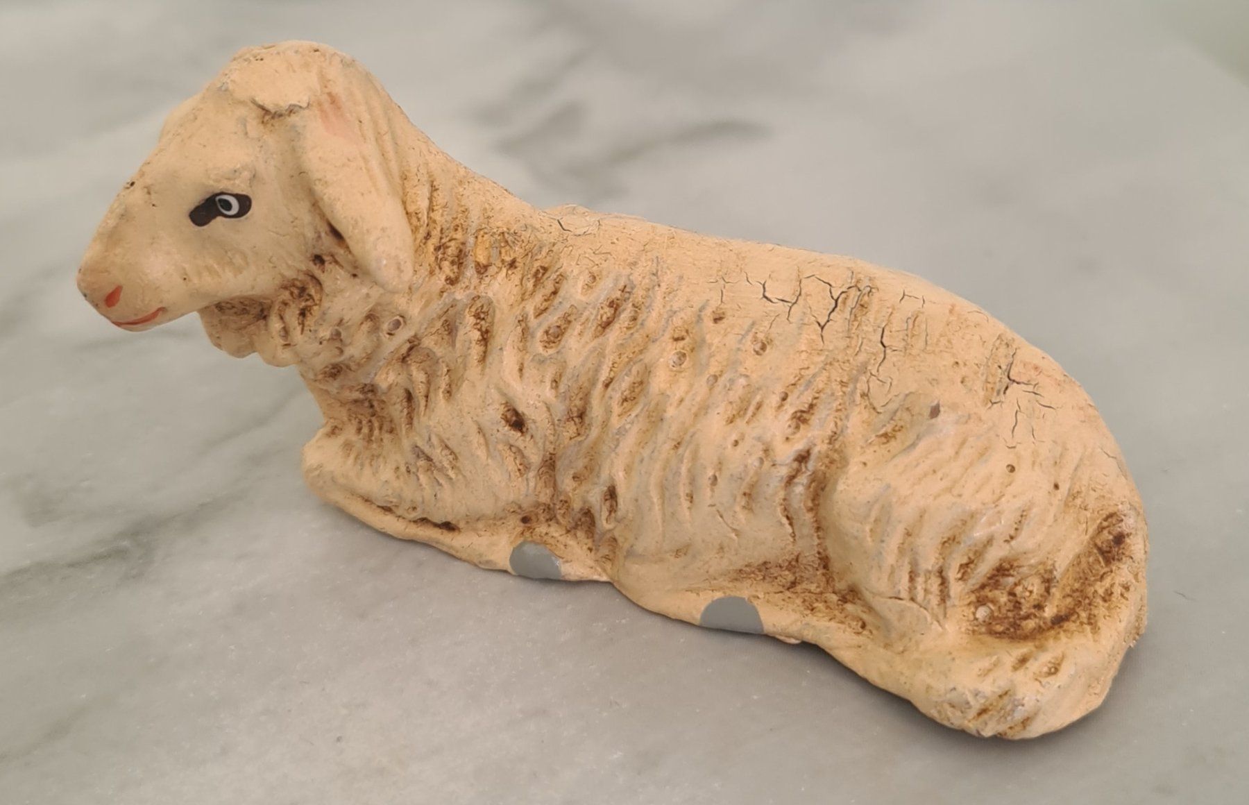Statuette: 8 antike Krippenfiguren Stil Fontanini, um 1920 – Usato da Winterthur venduto da bibummi 6