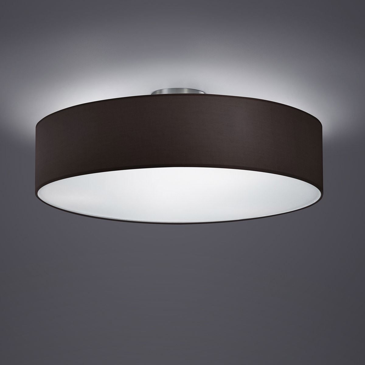 Lampadari & plafoniere: Deckenleuchte, Rund, Schwarz, 50 cm Ø – Nuovo (secondo la descrizione) da Kreuzlingen venduto da Smart-Light