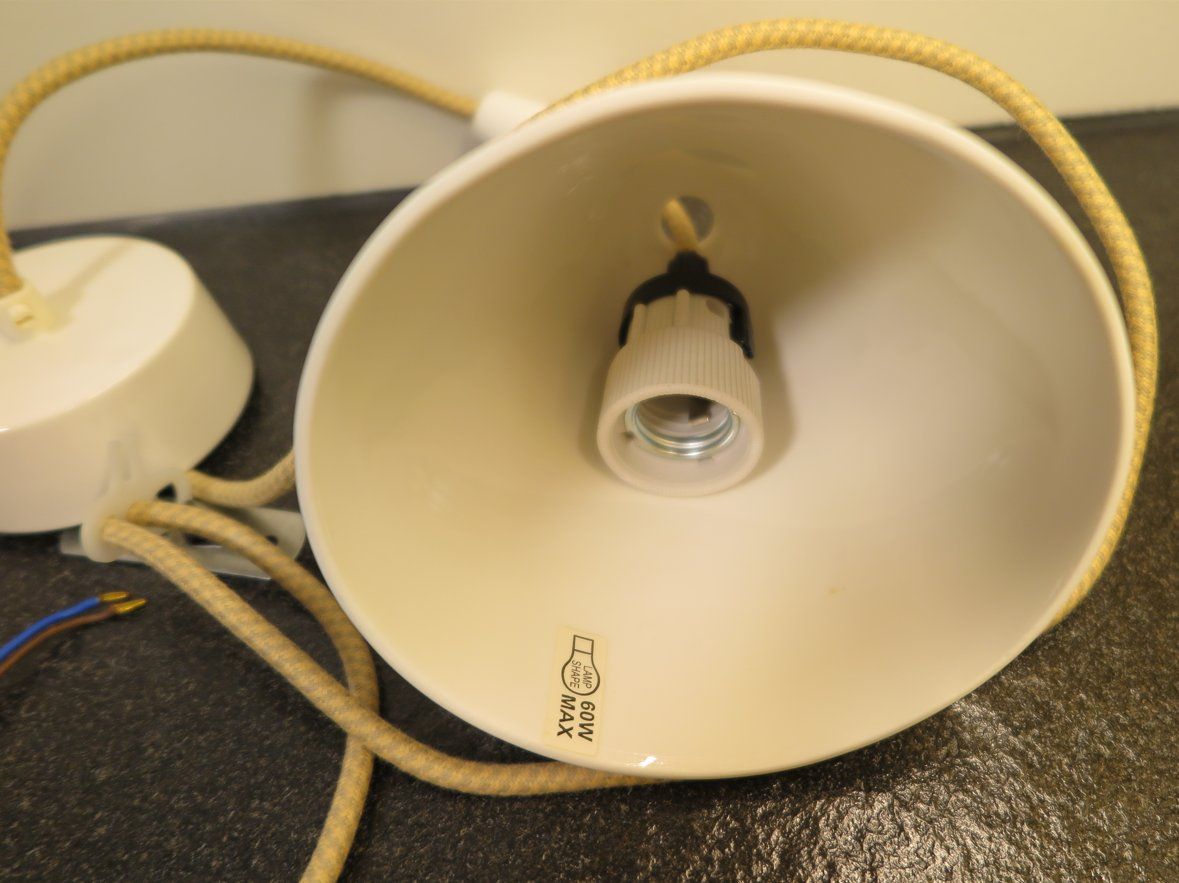 Lustres & lampes de plafonds: Pendelleuchte BTC, made in England – D'occasion à Dotzigen par ricardo37 3