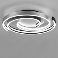 LED Deckenleuchte, 6800 Lumen, 50 cm Ø