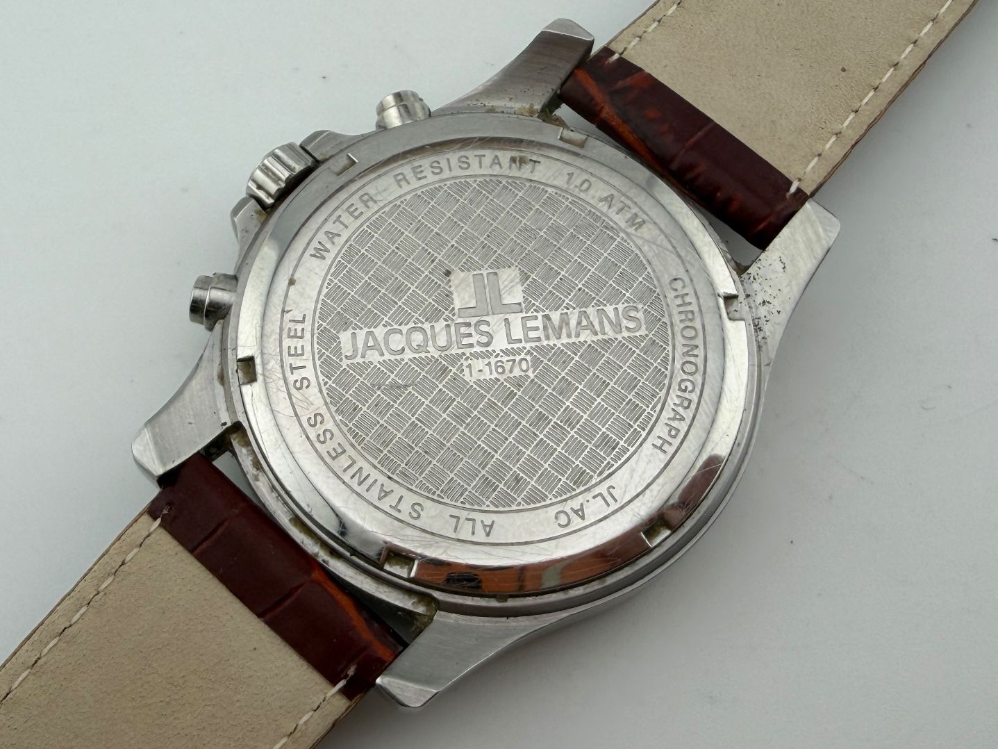 Jacques Lemans Uhren: JACQUES LEMANS 44mm pour homme – Gebraucht aus Biel/Bienne von MrP_WatchesBiel 4