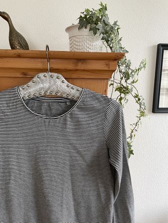 Langarmshirt mit Streifen | C&A | Gr. 158/164 | XS