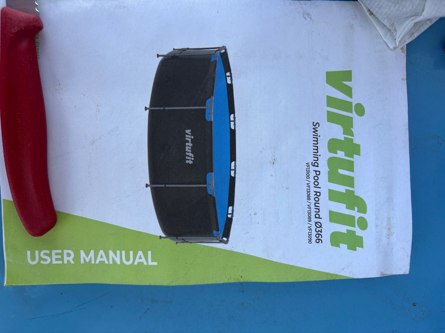 Piscine: Virtufit Swimming Pool Round Ø366 User Manual – Nuovo (secondo la descrizione) da Dulliken venduto da cag_fy79