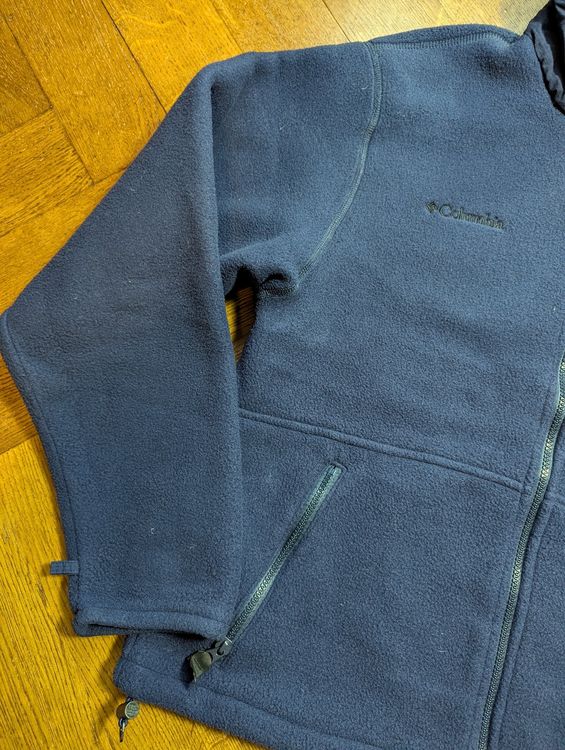 Vintage Columbia fleece dark blue size M (or L) (Gebraucht) in Lausanne ...