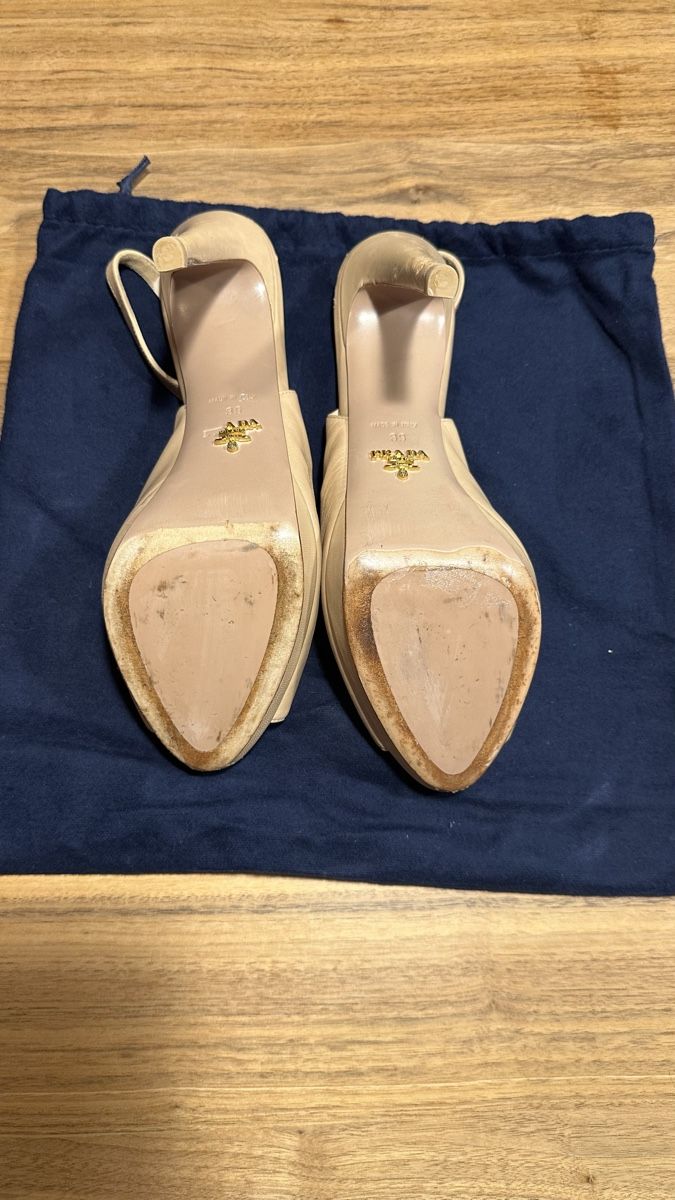 Prada Damenschuhe: Prada High Heels Nude Slingbacks Gr. 39 – Gebraucht aus Zürich von Elaine_zh 2