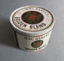 leere Blechdose - Mac Baren's Golden Blend - Pfeifentabak