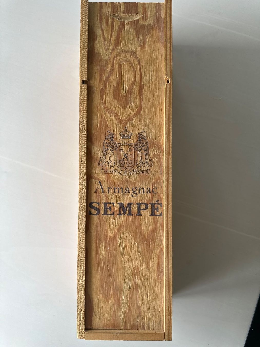 Bevande alcoliche: Armagnac Sempé 1960 in Holzkiste – Nuovo e nell'imballaggio originale da Egnach venduto da Thunder58