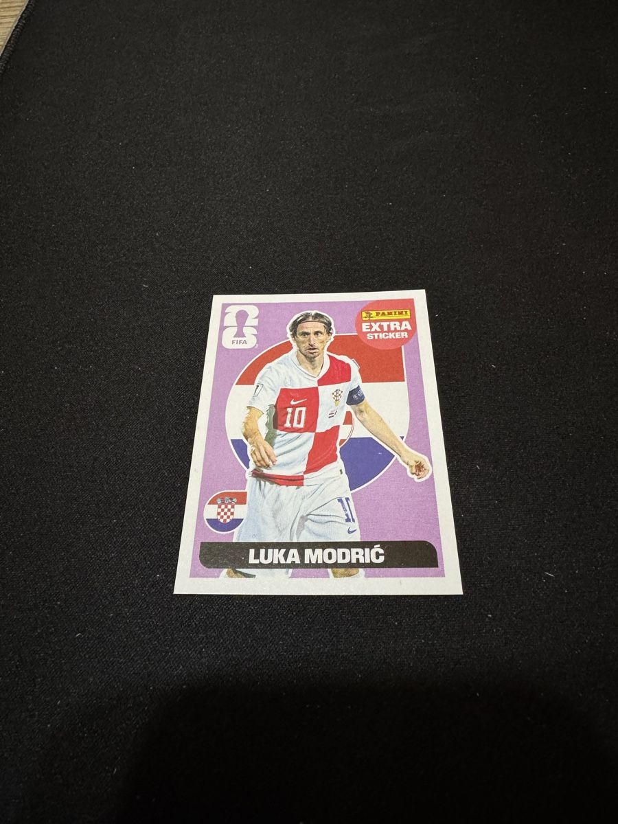 Panini Carte collezionabili: Luka Modric Panini Extra Sticker - Top Zustand! – Nuovo (secondo la descrizione) da Oberdorf BL venduto da Luca4426