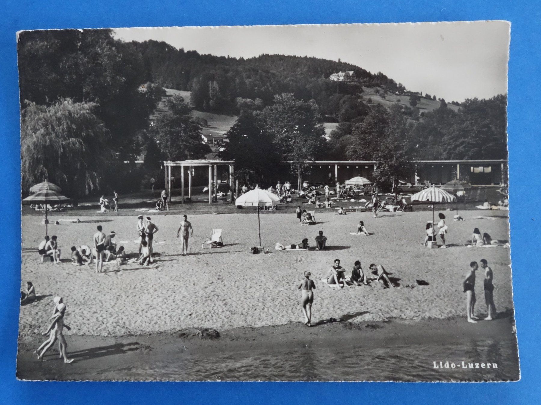 Cartes postales: LUZERN - Lido 1949 – D'occasion à Ibach par Ibanto