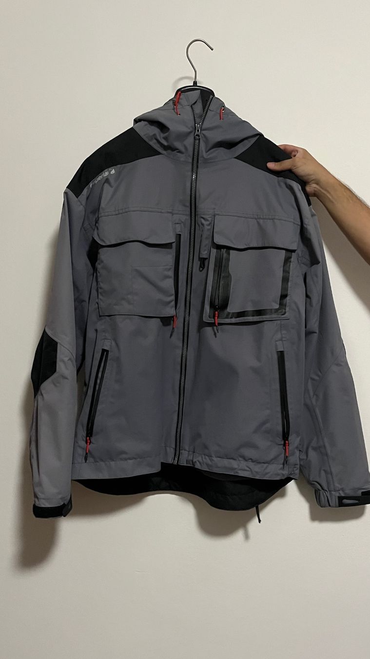 Giacche: CAPERLAN 500 Waterproof Fishing Jacket, Grey – Usato da Chavannes-Renens venduto da Roberto.W 4