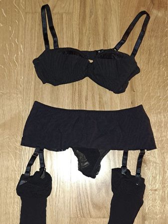 Luxus Lingerie von Lascivious Set Bustier und Strapshöschen