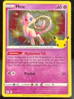 Mew 011/025 Celebrations NM