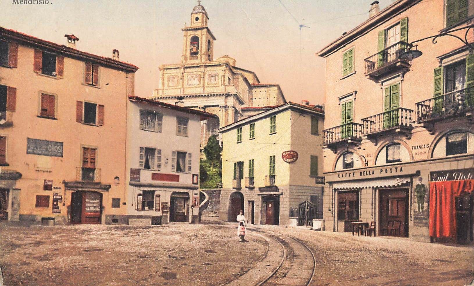 Ansichtskarten: Mendrisio – Gebraucht aus Biasca von Blenio71