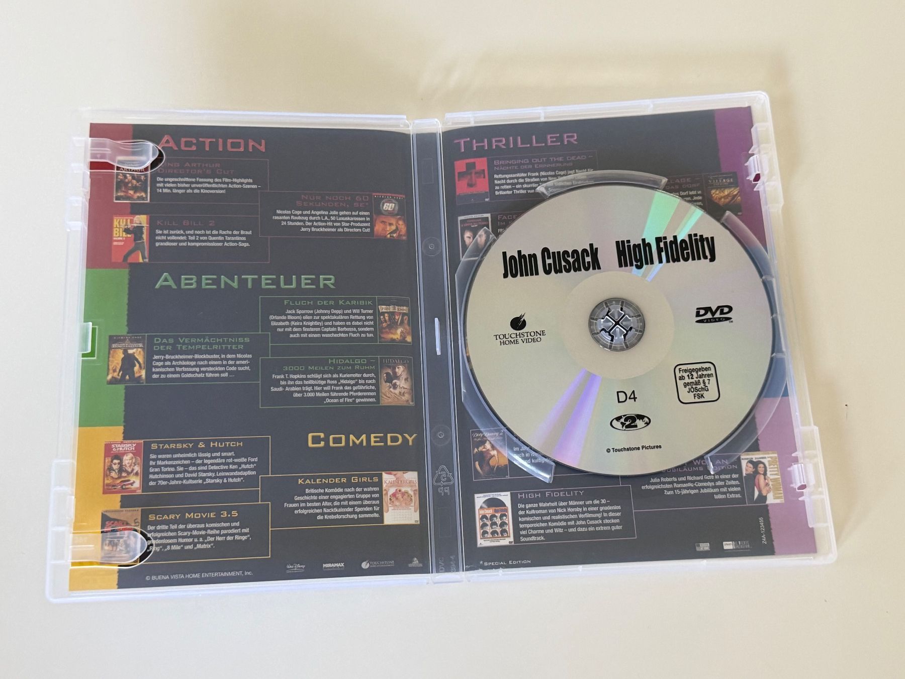 Tutti i DVDs: DVD John Cusack High Fidelity neuwertig – Nuovo (secondo la descrizione) da Altstätten SG venduto da sheamus 2