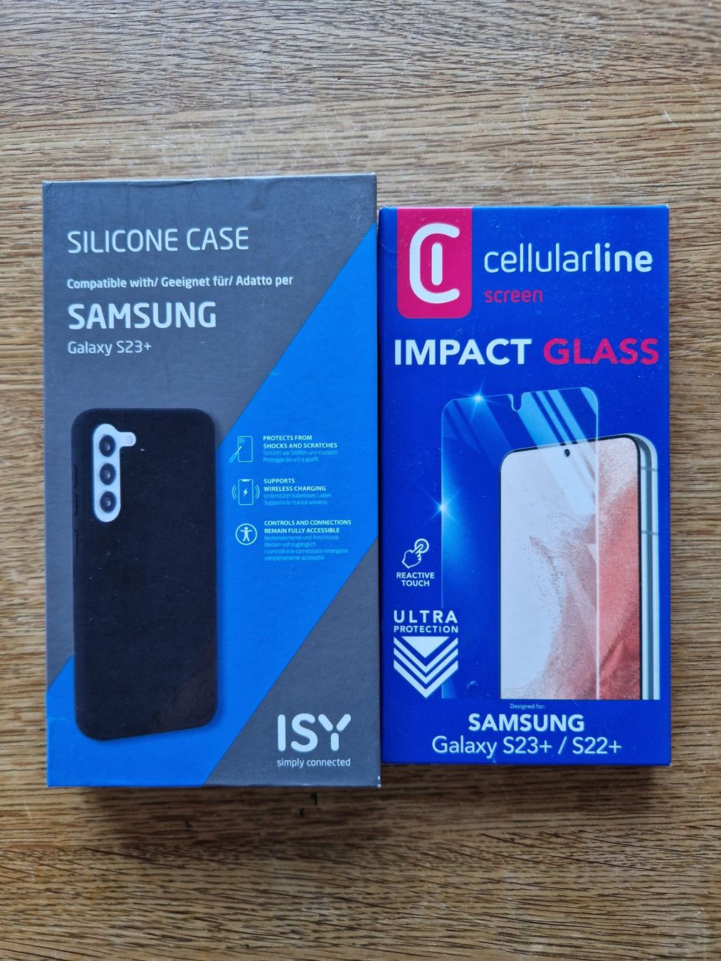 Covers & Schutzfolien: Samsung S23+ case und impact glass – Neu (gemäss Beschreibung) aus Zürich von RydbergBrems
