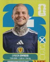 FIFA WORLD CUP 2026 Panini Sticker SCO 18 LYNDON DYKES