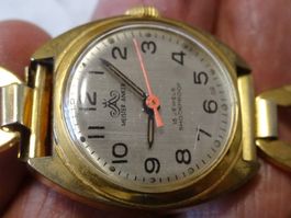 MEISTER ANKER  ANTIK DAMEN  UHR,H-AUFZEUG.15J.LÄÜFT-23X28MM